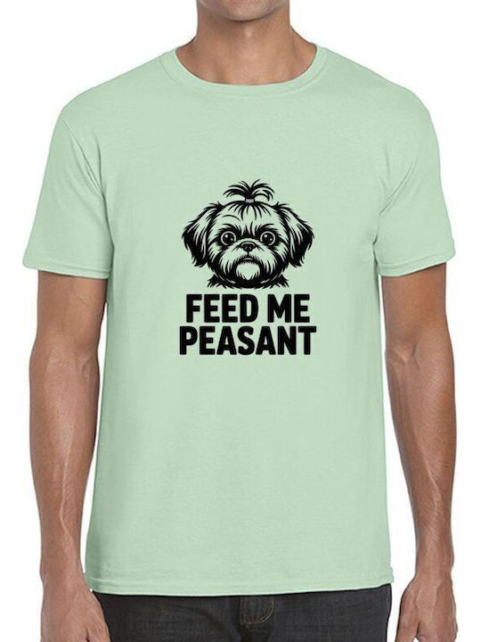T-shirt Feed Me Peasant Cute Puppy Illustration...