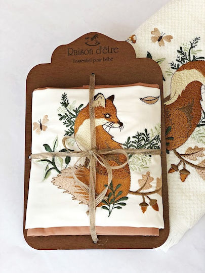 Raison D' Etre Set Brown 70x110cm Baby Sheets Raison D' Etre Set Brown 70x110cm Baby Sheets