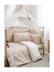 Vesta Home Κουνουπιέρα Δωματίου από Τούλι Ροζ 490x180εκ.