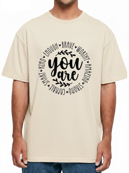 Oversized T-Shirt Positive Affirmations Circula...