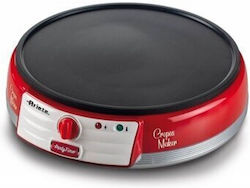 Party Time 0202 Pfannkuchenmaschine 1000w Einstellbares Thermostat Rote