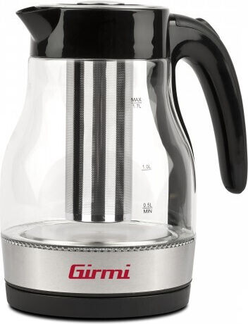 Girmi Τσαγιέρα με Φίλτρο Γυάλινη 1700ml