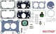 Carburetor Repair Set Mercruiser 5.0L V8 1396-4656