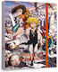 Premium Κλασέρ 2 Κρίκων Λάστιχο Seven Deadly Sins Anime Collection