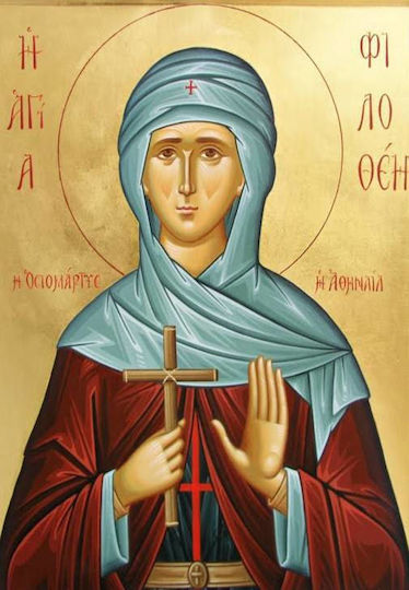 Olympus Diamond Painting "saint Filothei" Ψηφιδωτό Μωσαικό "αγία Φιλοθέη" 50x40