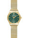 Pierre Lannier Women's Watch Battery with Gold Metal Bracelet