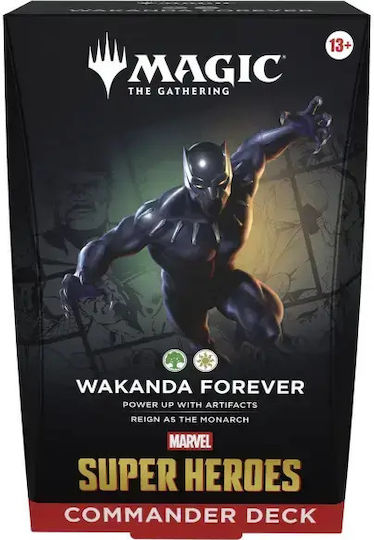 Wizards of the Coast Супер Герои Magic: The Gathering Командирско Тесте Уаканда Завинаги Английски