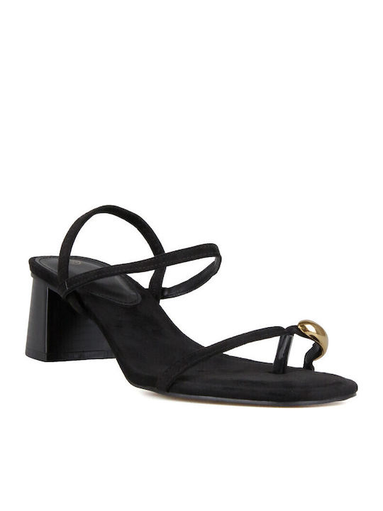Suede Πέδιλα Μαύρα