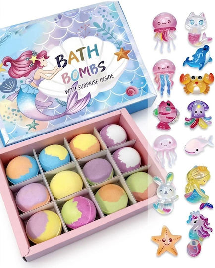 Tres Chic Mermaid Παιδικά Bath Bombs (Διάφορα Σχέδια) 1τμχ