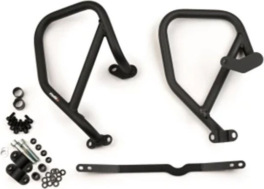 Motorcycle Protective Bars Engine Guards Black Yamaha Tracer 9 GT GT+ Y-AMT 25-26 22464N Puig