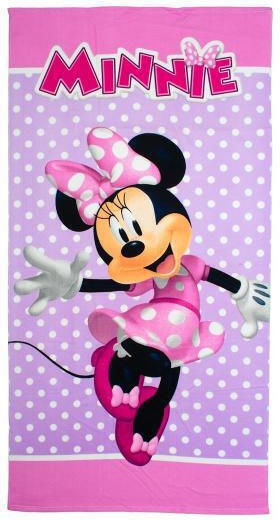 Quick Dry Beach Towel Minnie Mouse 70x140cm Disney Dimcol Je14180ky