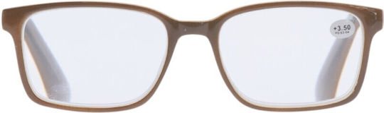 Mode Roy Reading Glasses +3.50 In Beige Colour 42000340