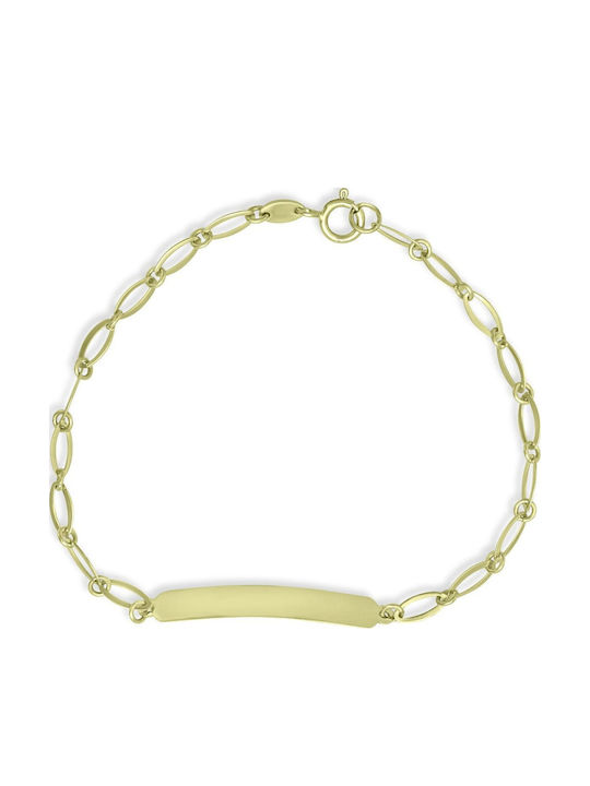 CHrysolithos Kinderarmband ID aus Gold 9K BР0904