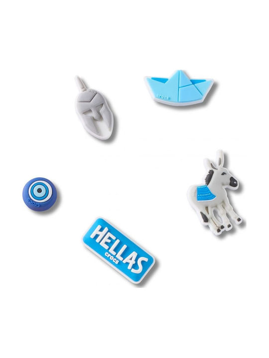 Crocs Jibbitz Charm Син 5 бр