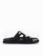 Sandale Casual Damă Din Piele Negre