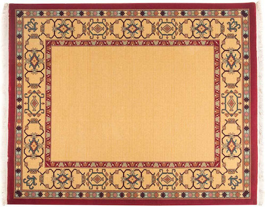 Klassischer Vollwoll Teppich Elite 2113 1,50x2,30 Decostar Goldfarben