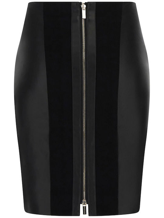 Guess Guess Midi Damenrock Schwarz