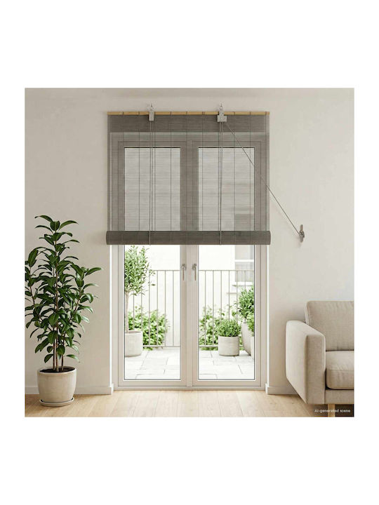 vidaXL Roller Blinds Partial Blackout Grey W110...