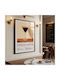 Poster Espresso Martini Cocktail Pst25472 50cm X 70cm Black Wooden Frame