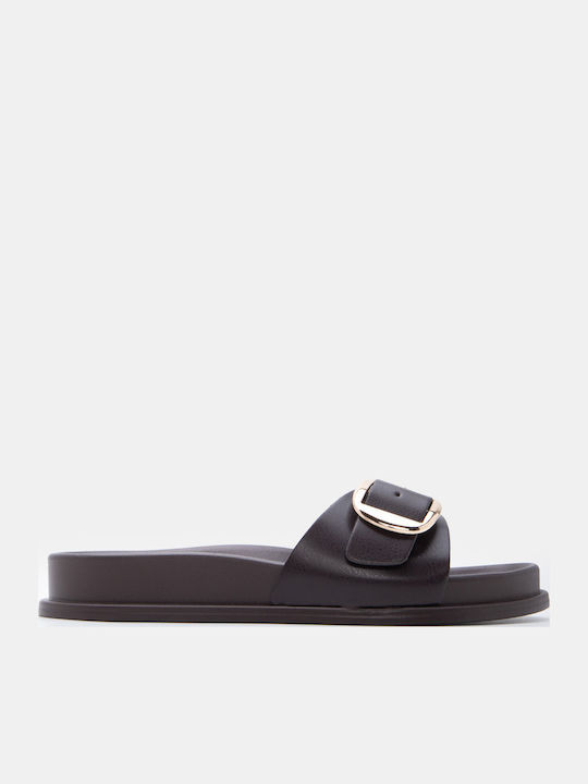 Luigi Women's Flat Sandals Flatforms Brown