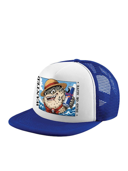 Koupakoupa Kids' Hat Jockey Fabric White Wanted...