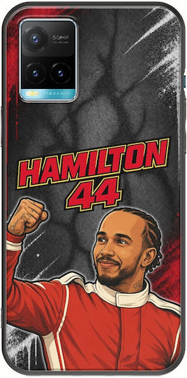 Θήκη Pole Position Collection Lewis Hamilton Vivo Y33s Black Tpu Μαύρη Σιλικόνη