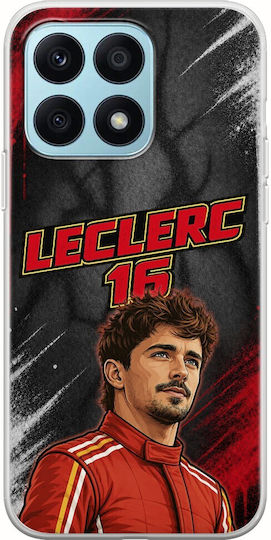 Husă Pole Position Collection Charles Leclerc Honor X8a TPU Flexibil Silicon Transparent