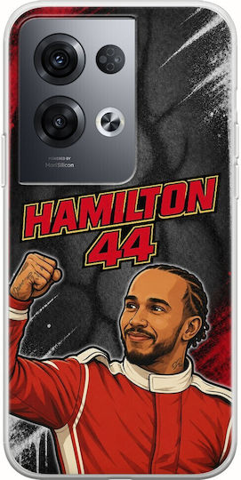 Pole Position Collection Lewis Hamilton Oppo Reno 8 Pro 5g Flexible TPU Transparent Silicone Case