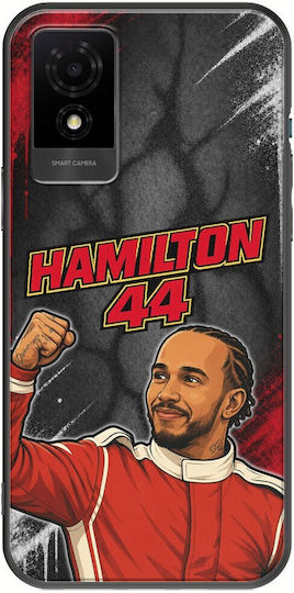 Θήκη Pole Position Collection Lewis Hamilton Tcl 501 Black Tpu Μαύρη Σιλικόνη
