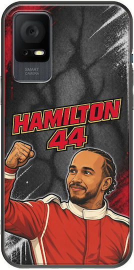 Θήκη Pole Position Collection Lewis Hamilton Tcl 406 Black Tpu Μαύρη Σιλικόνη