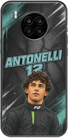 Θήκη Pole Position Collection Kimi Antonelli Honor 50 Lite Black Tpu Μαύρη Σιλικόνη