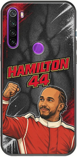 Θήκη Pole Position Collection Lewis Hamilton Xiaomi Redmi Note 8 2021 Black Tpu Μαύρη Σιλικόνη