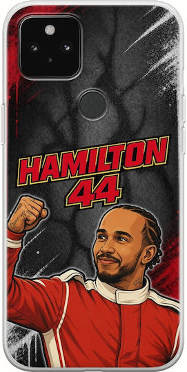 Handyhülle Pole Position Collection Lewis Hamilton Google Pixel 5a 5G Flexible TPU Transparente Silikon