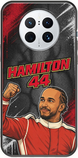 Калъф Pole Position Collection Lewis Hamilton Huawei Mate 50 Pro Черен TPU Силикон
