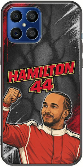 Pole Position Collection Lewis Hamilton Honor X8 Black TPU Silicone Case