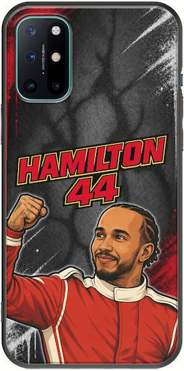 Θήκη Pole Position Collection Lewis Hamilton Oneplus 8t Black Tpu Μαύρη Σιλικόνη