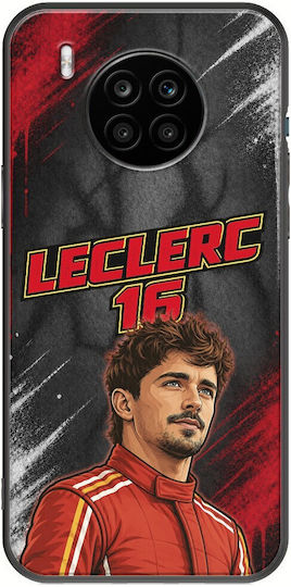Θήκη Pole Position Collection Charles Leclerc Honor 50 Lite Black Tpu Μαύρη Σιλικόνη