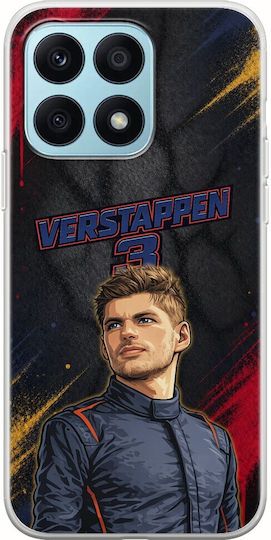 Калъф Pole Position Collection Max Verstappen Honor X8a Гъвкав TPU Прозрачен Силикон