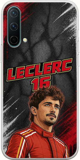Калъф Pole Position Collection Charles Leclerc OnePlus Nord CE 5G Гъвкав TPU Прозрачен Силикон