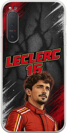 Handyhülle Pole Position Collection Charles Leclerc Sony Xperia 5 Flexible Tpu Transparente Silikon