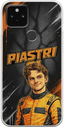Handyhülle Pole Position Collection Oscar Piastri Google Pixel 4a 5G Flexible Tpu Transparente Silikon