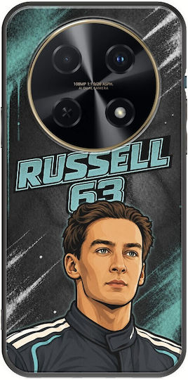 Husă Pole Position Collection George Russell Huawei Nova 12i Neagră TPU Silicon