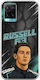 Pole Position Collection George Russell Vivo Y21s Flexible TPU Transparent Silicone Mobile Phone Case