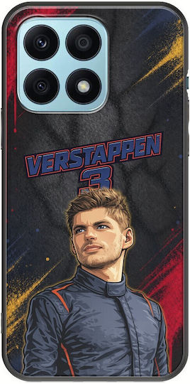 Pole Position Collection Max Verstappen Honor X8a Black TPU Silicone Mobile Phone Case