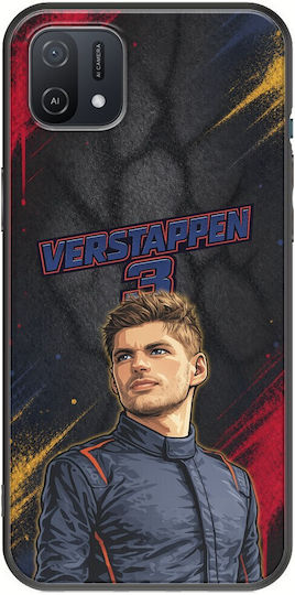 Θήκη Pole Position Collection Max Verstappen Oppo A16k Black Tpu Μαύρη Σιλικόνη