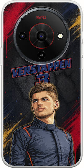 Θήκη Pole Position Collection Max Verstappen Zte Blade A76 5g Flexible Tpu Διάφανη Σιλικόνη