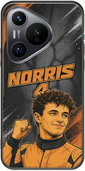 Handyhülle Pole Position Collection Lando Norris Huawei Pura 70 Schwarz Tpu Schwarz Silikon