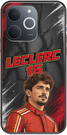 Pole Position Collection Charles Leclerc Realme Note 70t Black TPU Silicone Mobile Phone Case
