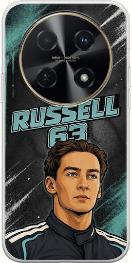 Θήκη Pole Position Collection George Russell Huawei Nova 12i Flexible Tpu Διάφανη Σιλικόνη