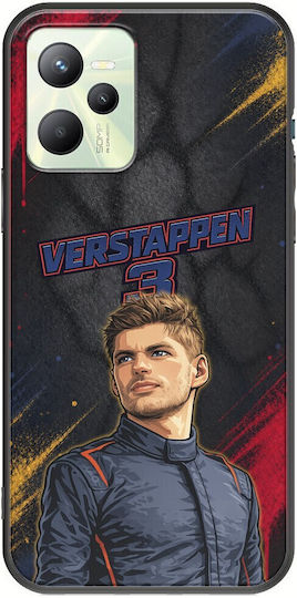 Pole Position Collection Max Verstappen Realme Narzo 50a Prime Black TPU Silicone Case